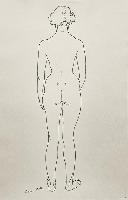 Henry Strater, Composition, 24 Drawings By Henry Strater, Lithograph