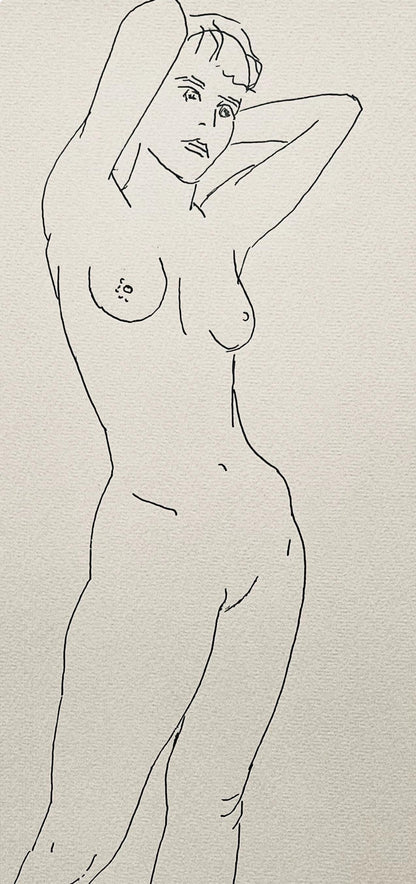 Henry Strater, Composition, 24 Drawings By Henry Strater, Lithograph