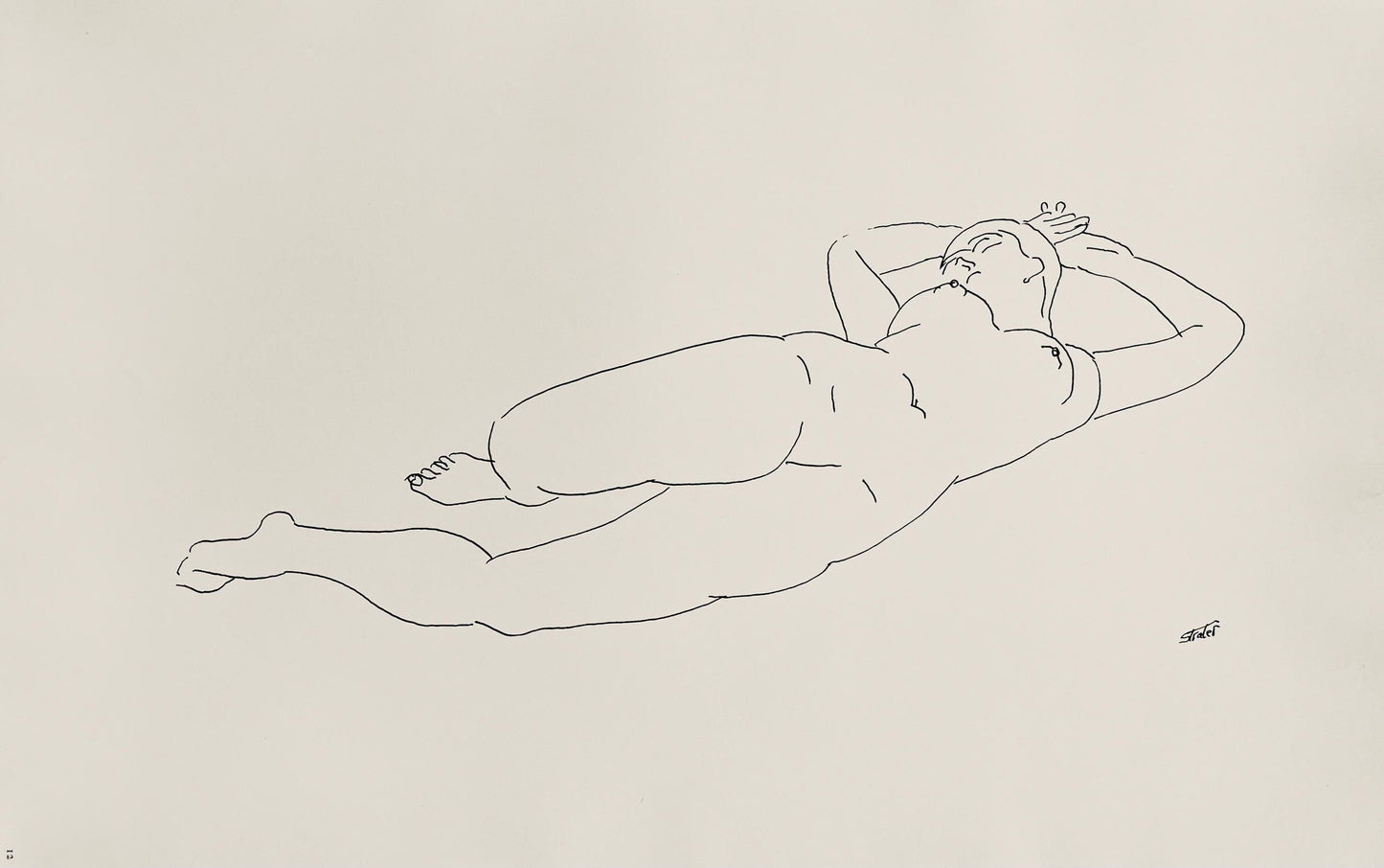 Henry Strater, Composition, 24 Drawings By Henry Strater, Lithograph