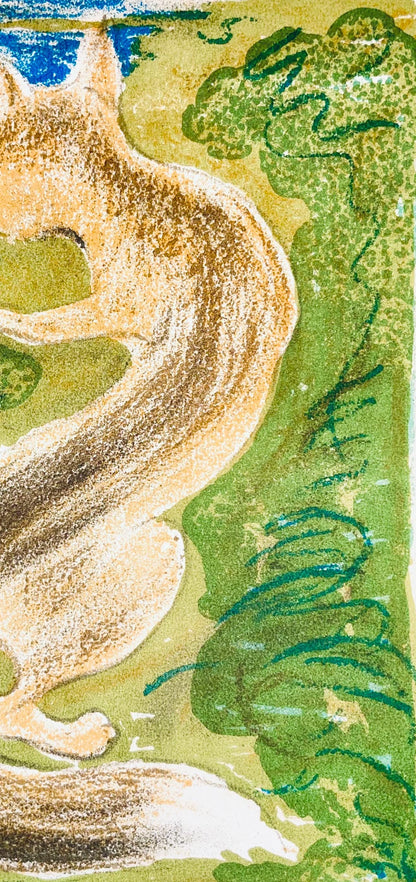 Maurice Mourlot, Composition, De Goupil A Margot, Histoires De Btes, Lithograph