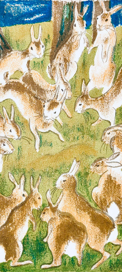 Maurice Mourlot, Composition, De Goupil A Margot, Histoires De Btes, Lithograph