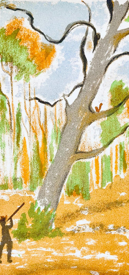 Maurice Mourlot, Composition, De Goupil A Margot, Histoires De Btes, Lithograph