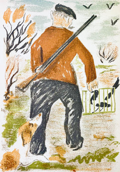 Maurice Mourlot, Composition, De Goupil A Margot, Histoires De Btes, Lithograph