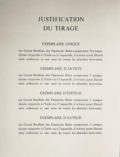 Jean Carzou, Composition, Ce Panorama Du Bouddhisme, Lithograph