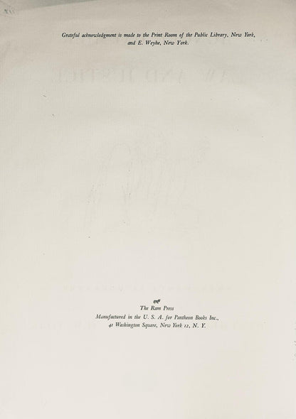 Honor Daumier, Composition, Honor Daumier, Law And Justice, Lithograph