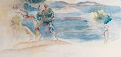 Pierre-Auguste Renoir, Composition, Seize Aquarelles Et Sanguines De Renoir, Lithograph