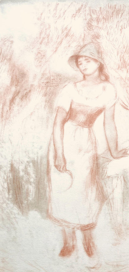 Pierre-Auguste Renoir, Composition, Seize Aquarelles Et Sanguines De Renoir, Lithograph