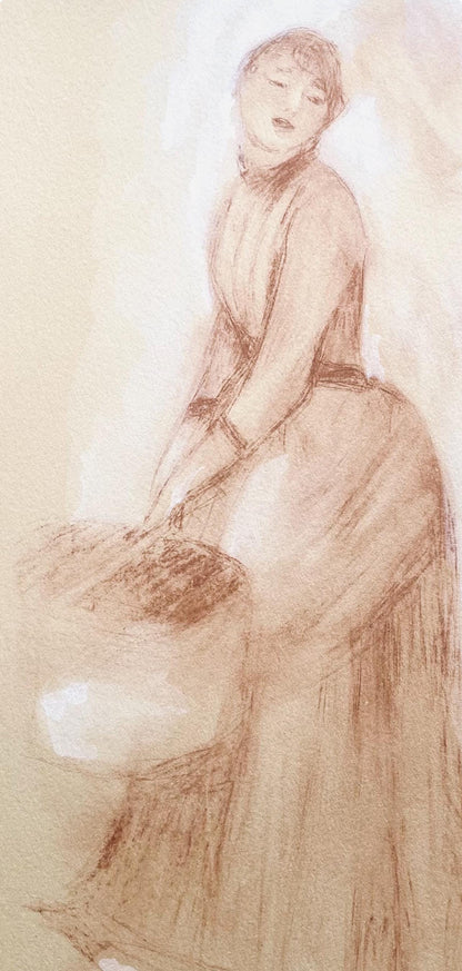 Pierre-Auguste Renoir, Composition, Seize Aquarelles Et Sanguines De Renoir, Lithograph