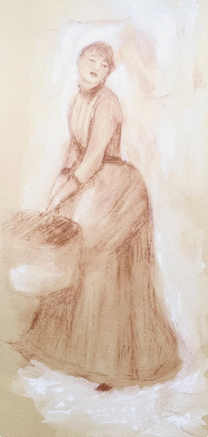 Pierre-Auguste Renoir, Composition, Seize Aquarelles Et Sanguines De Renoir, Lithograph