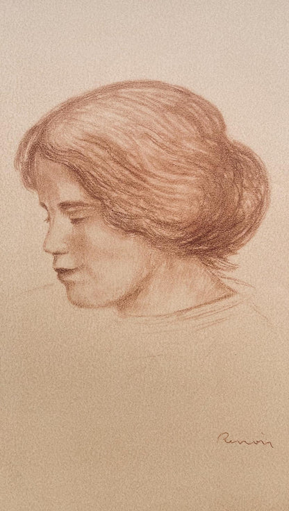 Pierre-Auguste Renoir, Composition, Seize Aquarelles Et Sanguines De Renoir, Lithograph