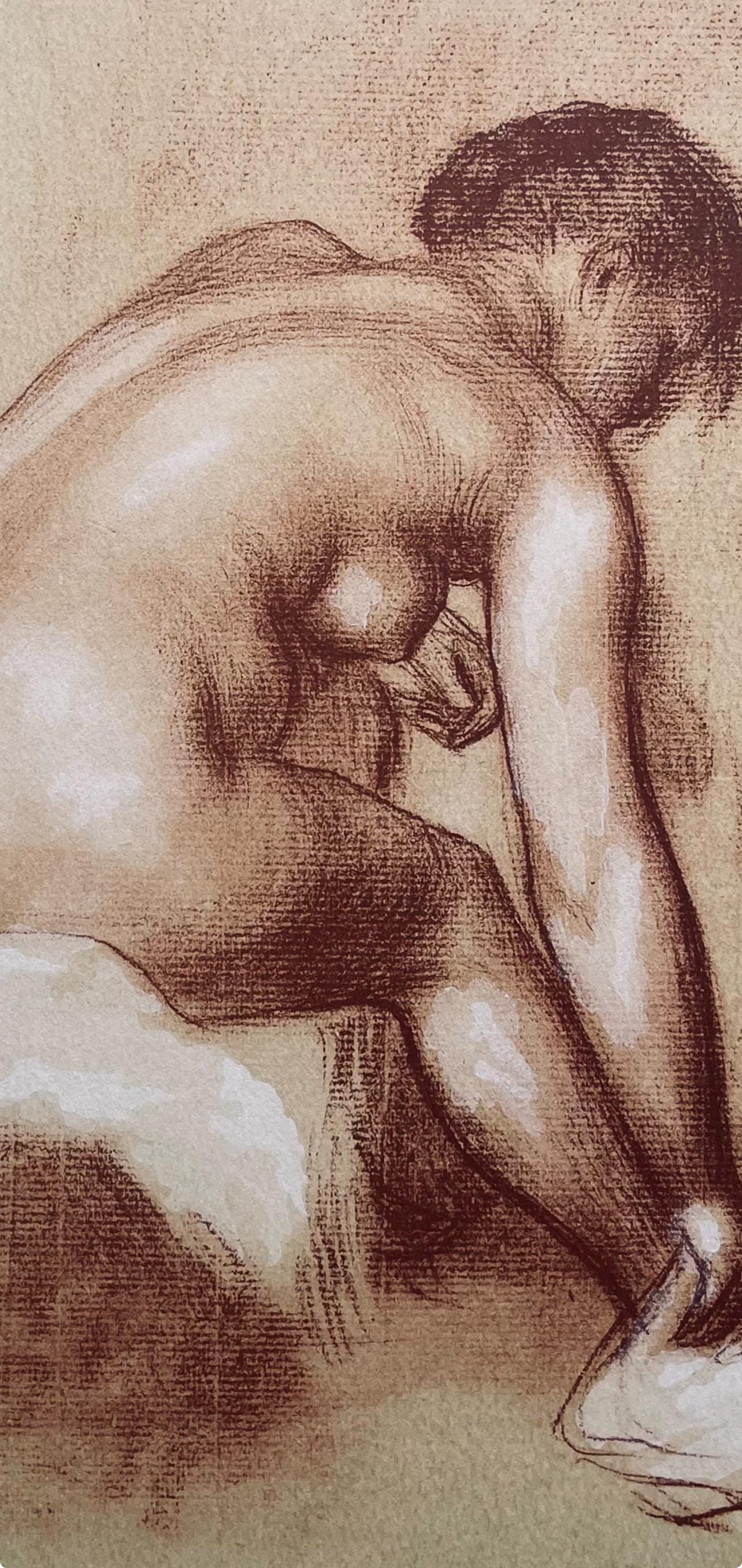 Pierre-Auguste Renoir, Composition, Seize Aquarelles Et Sanguines De Renoir, Lithograph