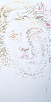 Oskar Kokoschka, Composition, Skizzenbuch Der Italienischen Reise 1963, Lithograph