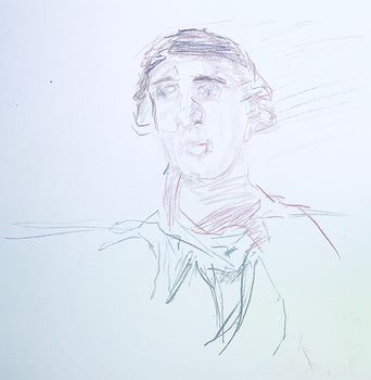 Oskar Kokoschka, Composition, Skizzenbuch Der Italienischen Reise 1963, Lithograph