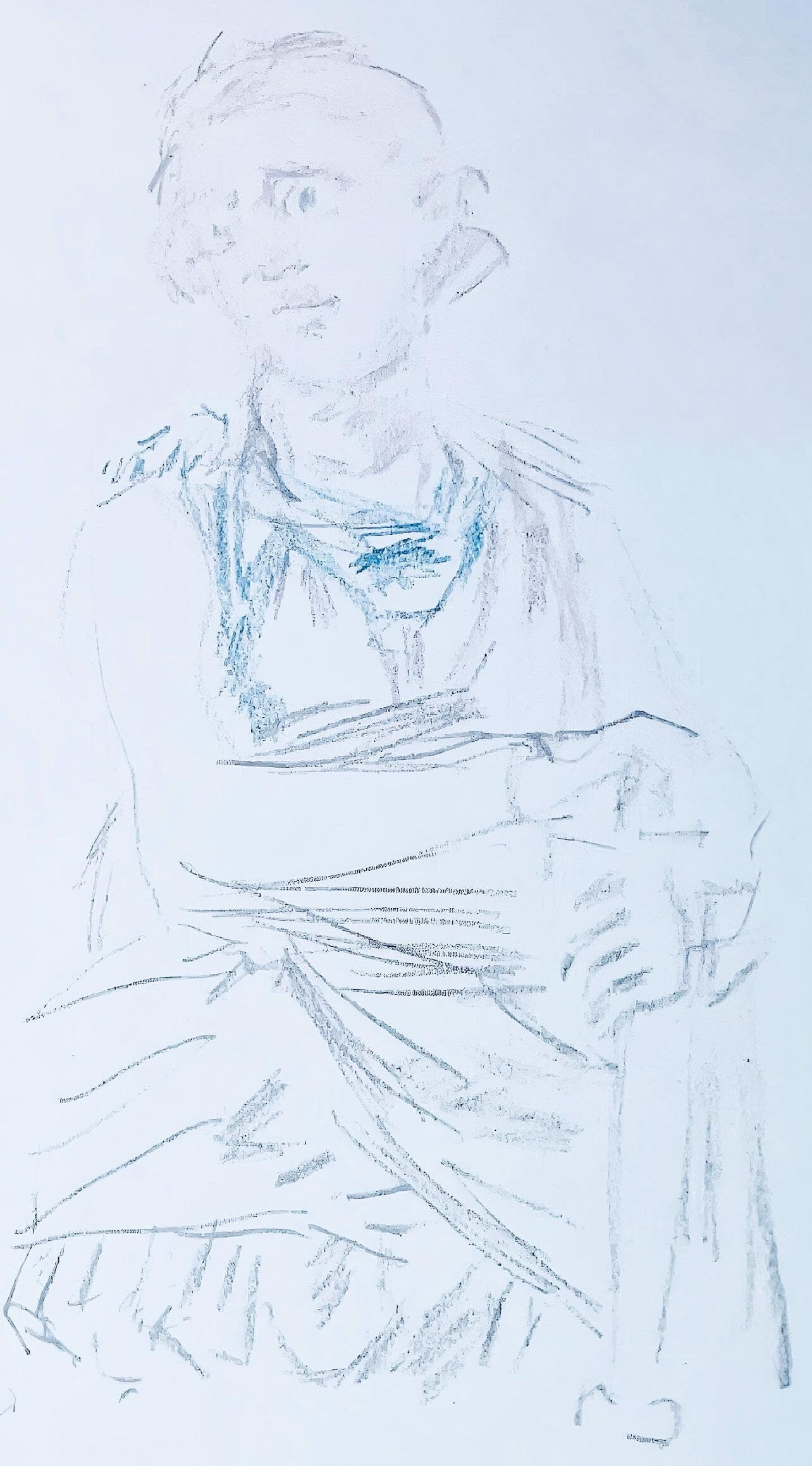 Oskar Kokoschka, Composition, Skizzenbuch Der Italienischen Reise 1963, Lithograph