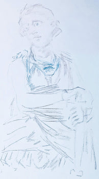 Oskar Kokoschka, Composition, Skizzenbuch Der Italienischen Reise 1963, Lithograph