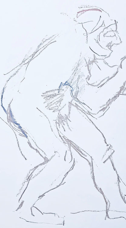 Oskar Kokoschka, Composition, Skizzenbuch Der Italienischen Reise 1963, Lithograph