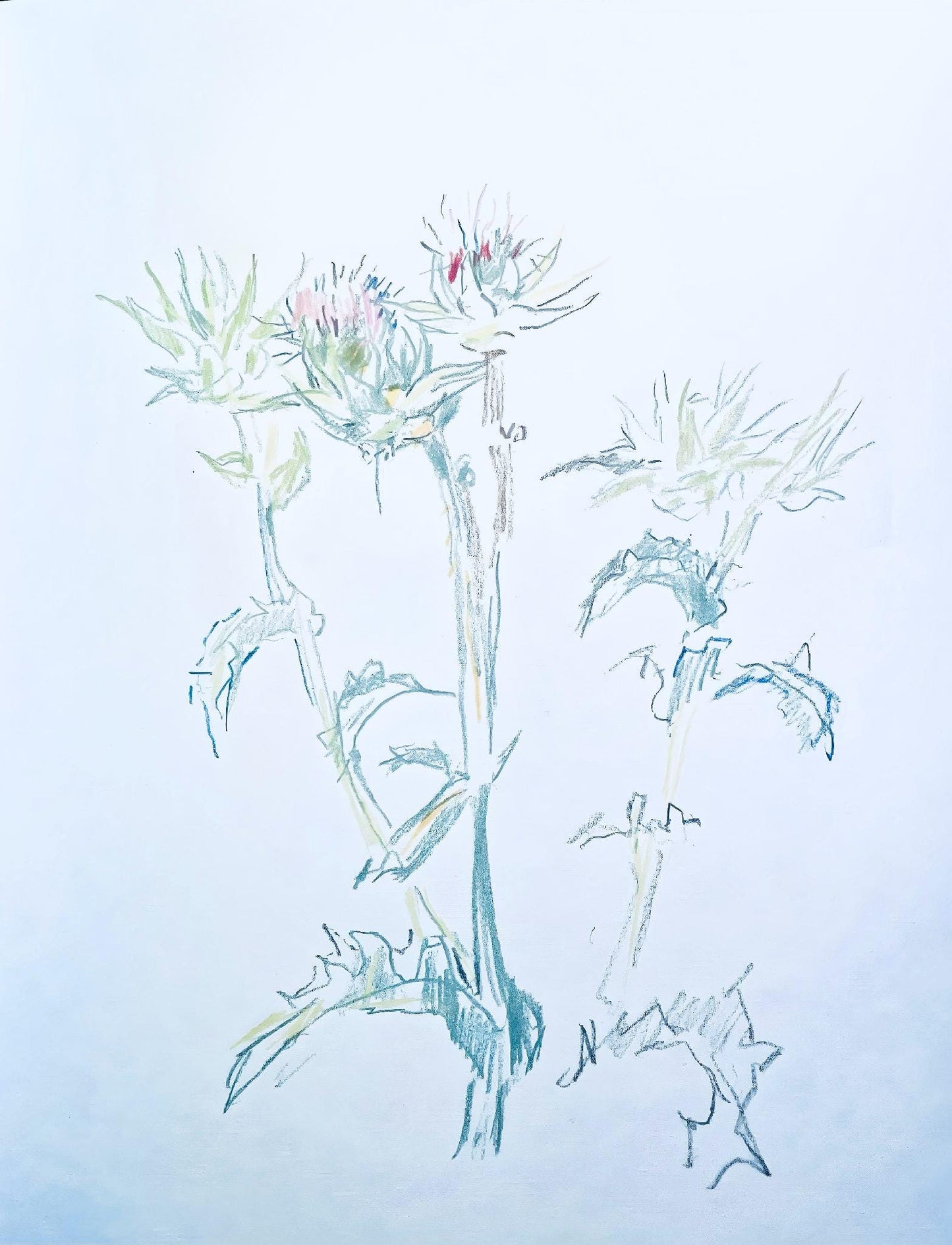 Oskar Kokoschka, Composition, Skizzenbuch Der Italienischen Reise 1963, Lithograph