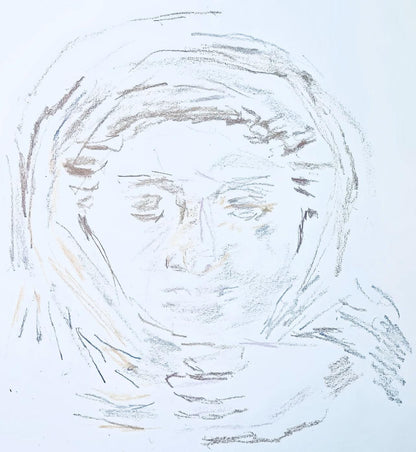 Oskar Kokoschka, Composition, Skizzenbuch Der Italienischen Reise 1963, Lithograph