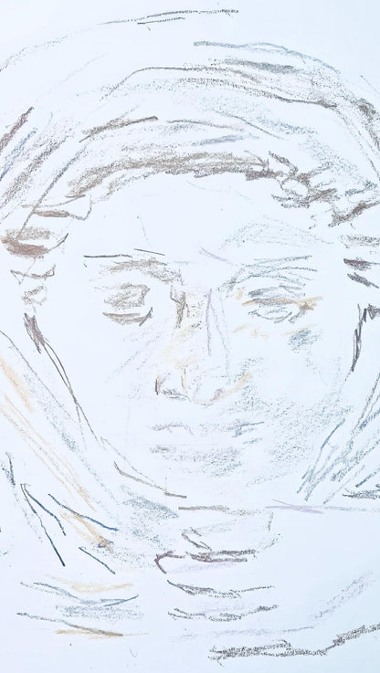 Oskar Kokoschka, Composition, Skizzenbuch Der Italienischen Reise 1963, Lithograph