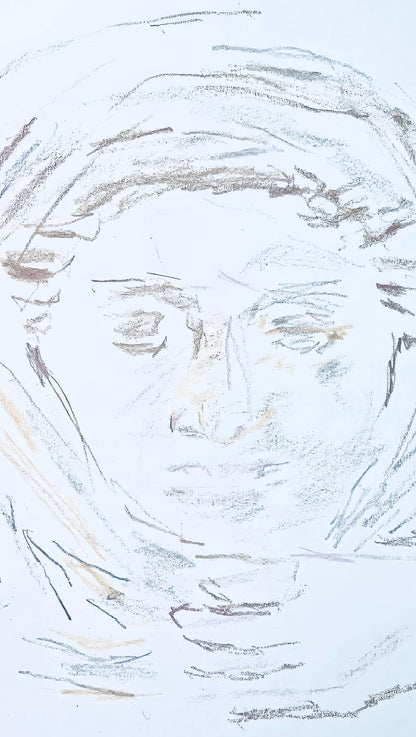 Oskar Kokoschka, Composition, Skizzenbuch Der Italienischen Reise 1963, Lithograph