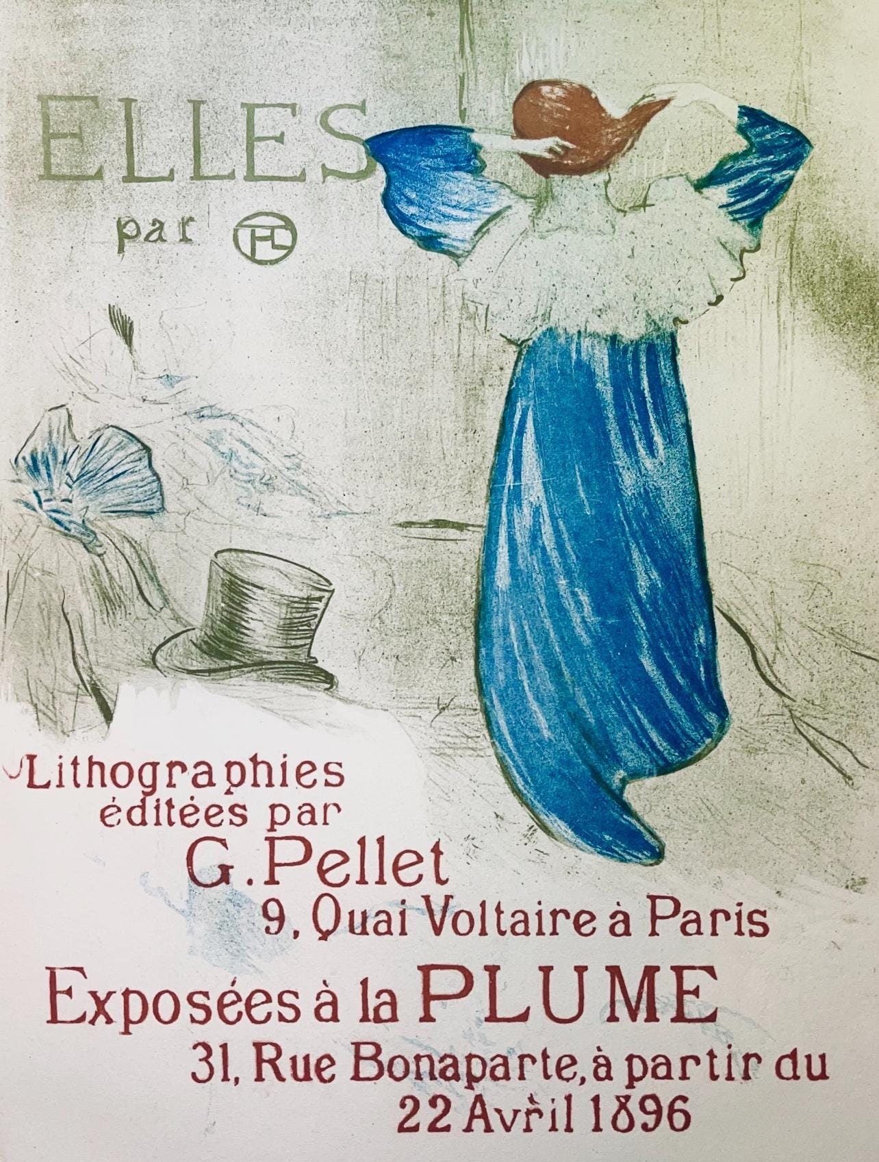 Henri De Toulouse-Lautrec, Composition, Images De Lautrec, 21 Planches En Couleurs, Collezione