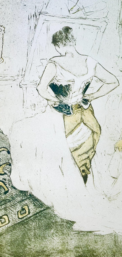 Henri de Toulouse-Lautrec, Composition, Images de Lautrec, 21 Planches en Couleurs, Collezione dell'Obelisco, Lithograph