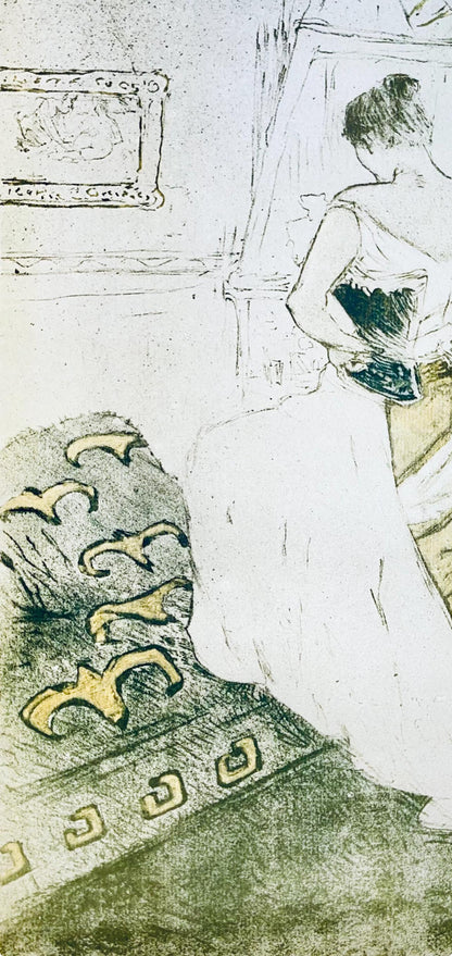 Henri de Toulouse-Lautrec, Composition, Images de Lautrec, 21 Planches en Couleurs, Collezione dell'Obelisco, Lithograph