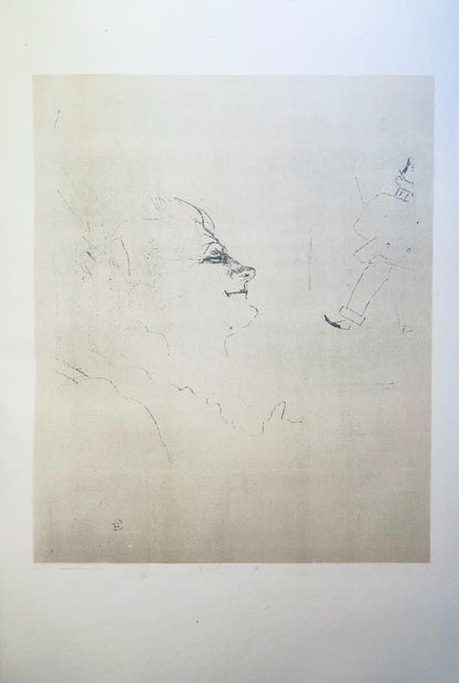 Lithograph - Henri de Toulouse-Lautrec - Composition - Images de Lautrec - 21 Planches en Couleurs