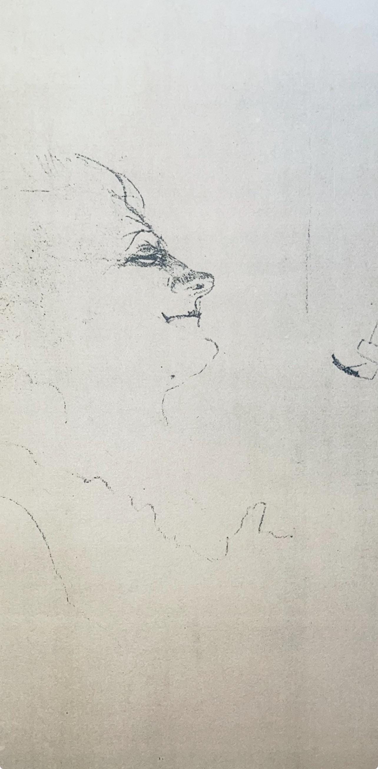 Lithograph - Henri de Toulouse-Lautrec - Composition - Images de Lautrec - 21 Planches en Couleurs