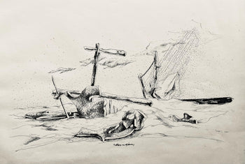 Jean Lurat, Noblesses Europennes, Huit Dessins La Plume, Lithograph