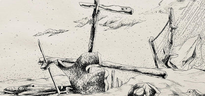 Jean Lurat, Noblesses Europennes, Huit Dessins La Plume, Lithograph