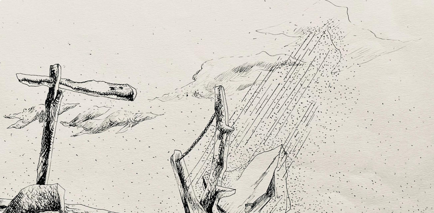 Jean Lurat, Noblesses Europennes, Huit Dessins La Plume, Lithograph