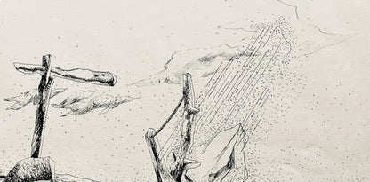 Jean Lurat, Noblesses Europennes, Huit Dessins La Plume, Lithograph