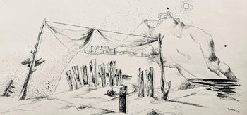 Jean Lurat, Le Seigneur Individu, Huit Dessins La Plume, Lithograph
