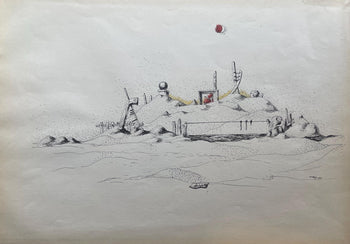 Jean Lurat, La Lyre 1932, Huit Dessins La Plume, Lithograph