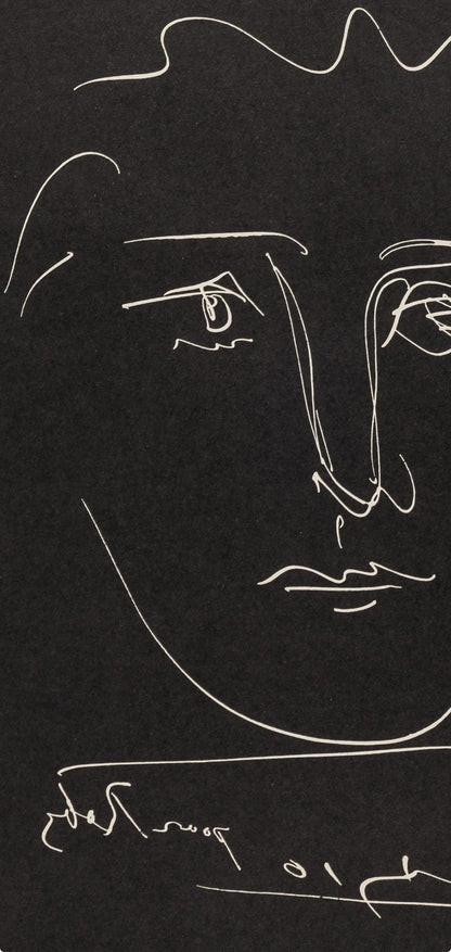 Pablo Picasso, Pour Roby, Noir (Bloch 680; Cramer 57), L'Ge De Soleil, Engraving