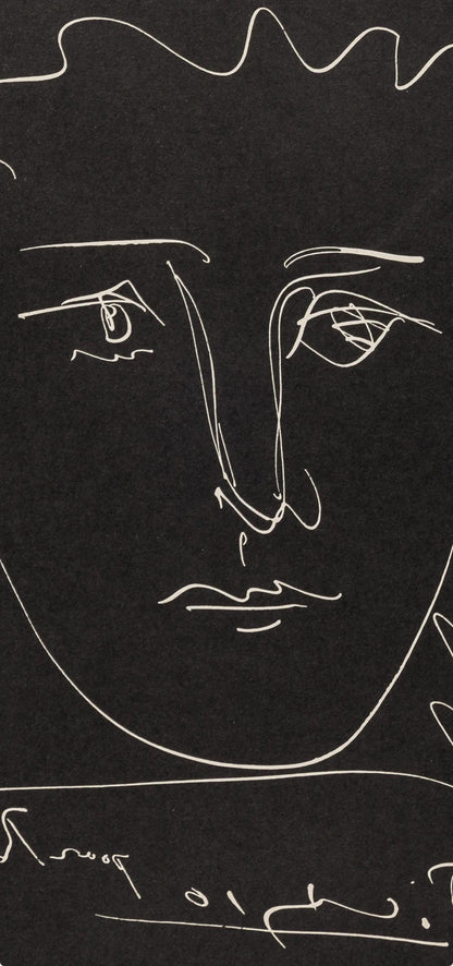 Pablo Picasso, Pour Roby, Noir (Bloch 680; Cramer 57), L'Ge De Soleil, Engraving