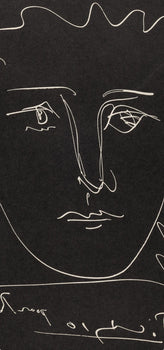 Pablo Picasso, Pour Roby, Noir (Bloch 680; Cramer 57), L'Ge De Soleil, Engraving