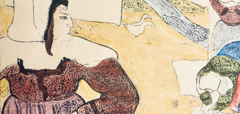 Mile Bernard, Composition, Loge De Mile Bernard, Woodcut