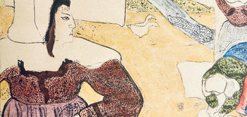 Mile Bernard, Composition, Loge De Mile Bernard, Woodcut