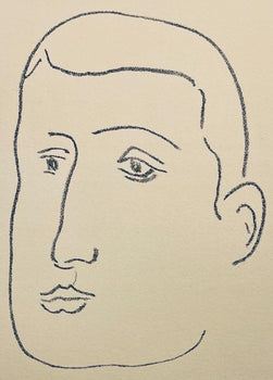 Lithograph - Henri Matisse - Composition (Duthuit 31) - Apollinaire