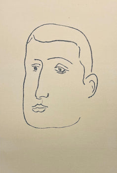 Lithograph - Henri Matisse - Composition (Duthuit 31) - Apollinaire