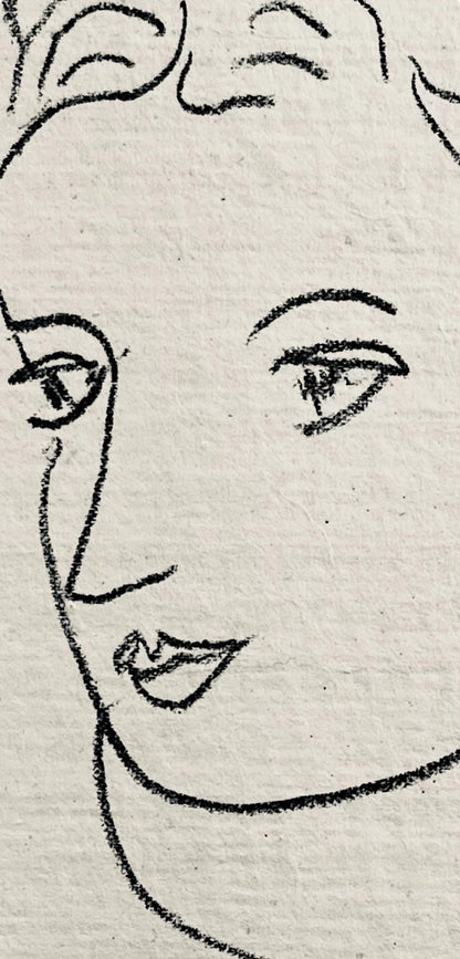 Henri Matisse, Lithographie Ii (Duthuit 20), Repli, Gravures De Henri Matisse, Lithograph