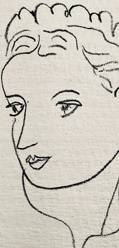 Henri Matisse, Lithographie Ii (Duthuit 20), Repli, Gravures De Henri Matisse, Lithograph