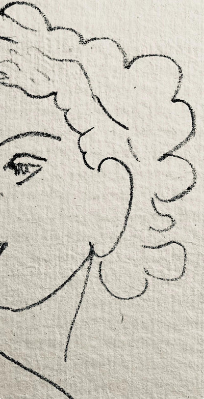 Henri Matisse, Lithographie Iii (Duthuit 20), Repli, Gravures De Henri Matisse, Lithograph