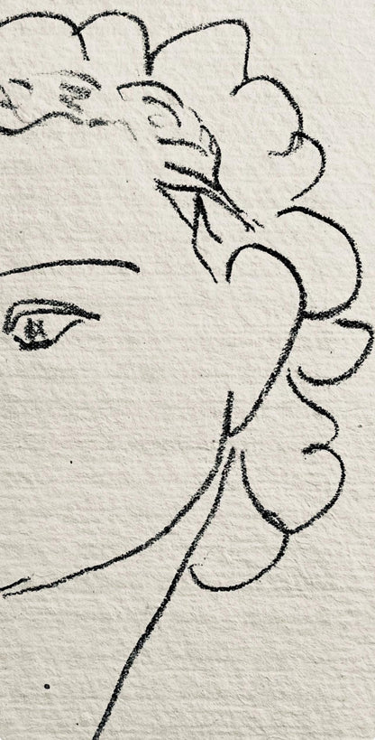 Henri Matisse, Lithographie V (Duthuit 20), Repli, Gravures De Henri Matisse, Lithograph