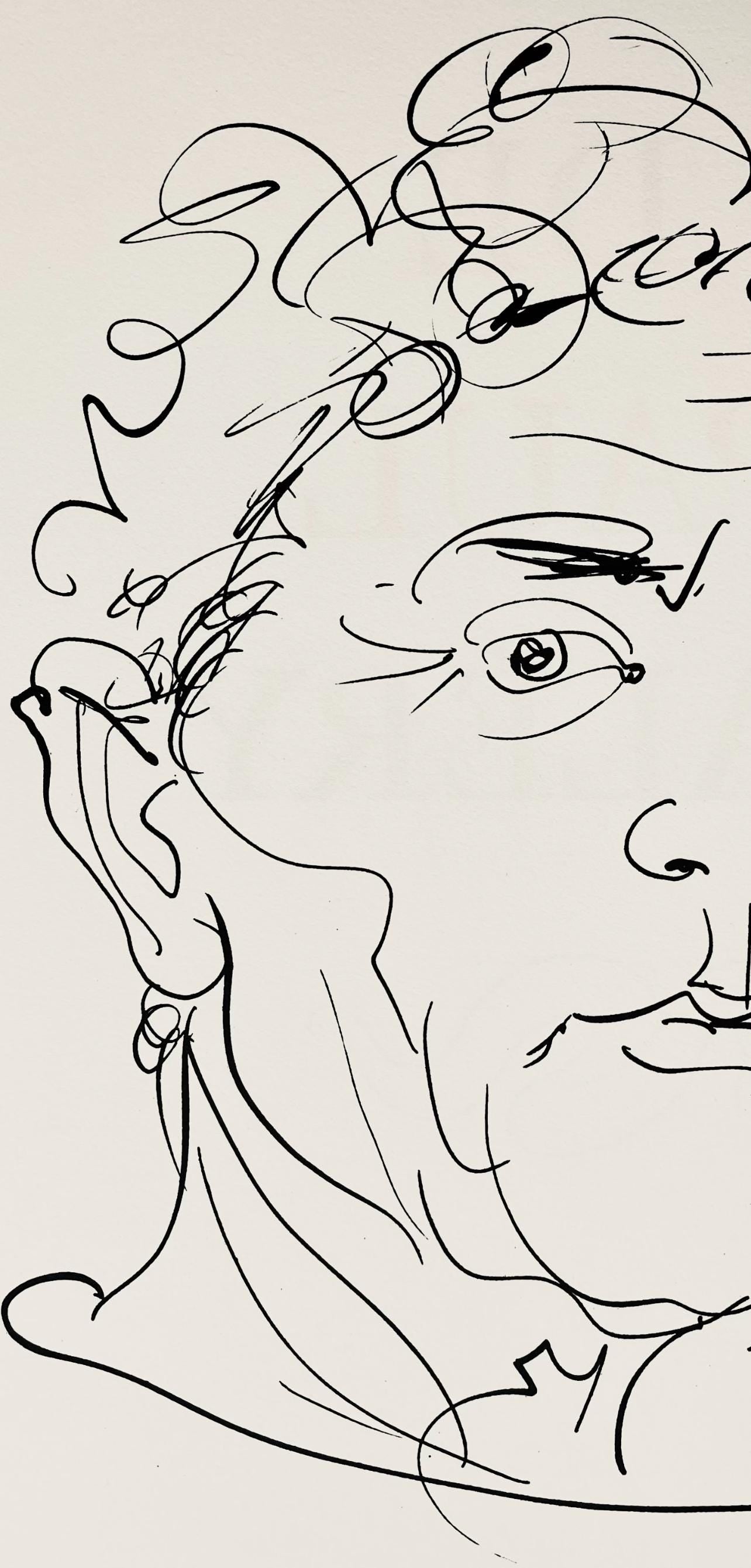 Hans Erni, Composition, Rflexions Simples Sur Le Corps, Lithograph