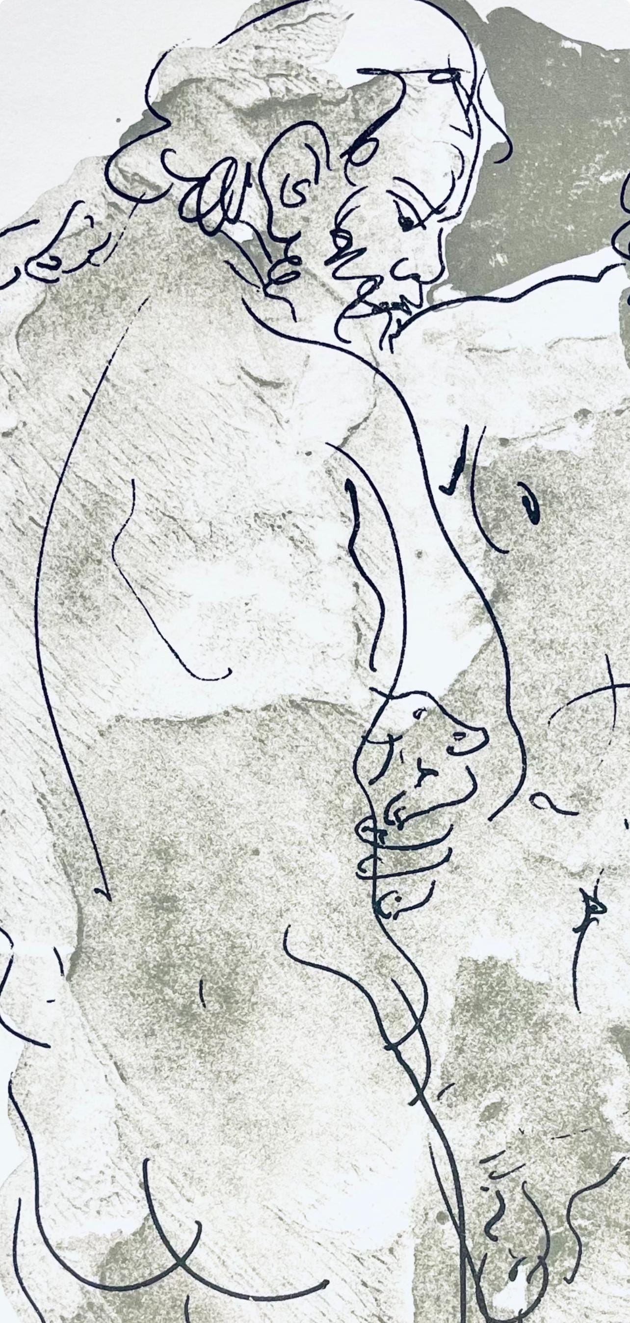 Hans Erni, Composition, Rflexions Simples Sur Le Corps, Lithograph