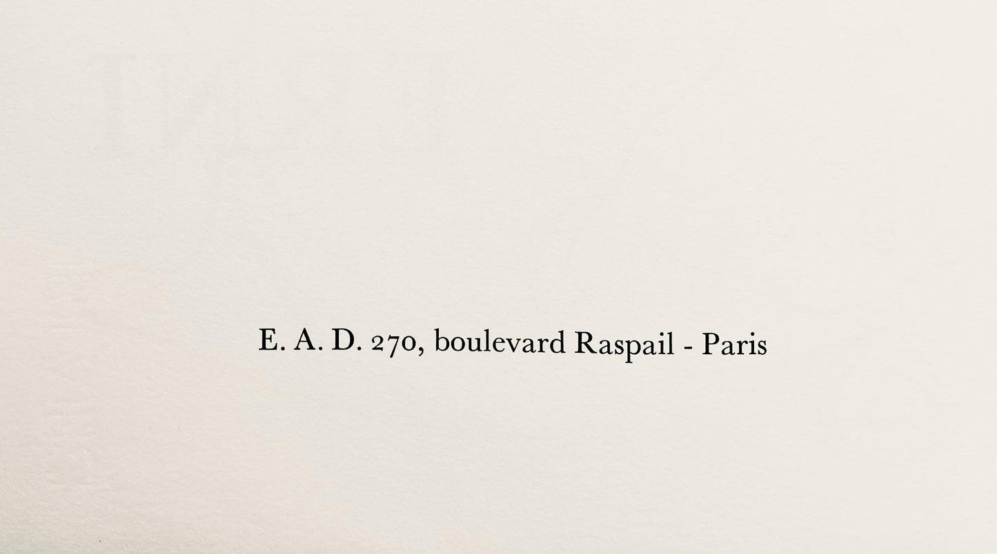 Hans Erni, Composition, Rflexions Simples Sur Le Corps, Lithograph