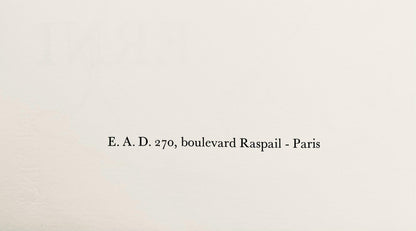 Hans Erni, Composition, Rflexions Simples Sur Le Corps, Lithograph